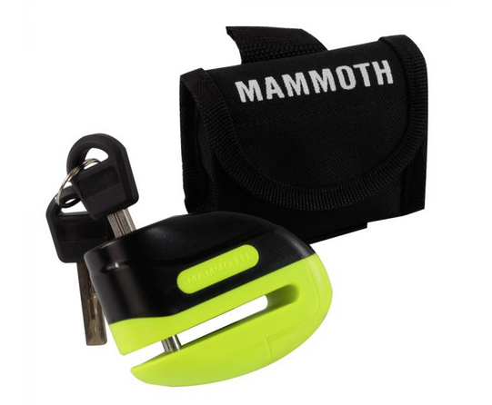 Mammoth Security Rogue Disc Lock 6mm Yellow