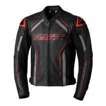 RST S1 Leather Jacket - Black/Red