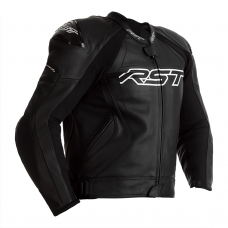 RST TracTech Evo 4 Leather Jacket Black CE Approved 