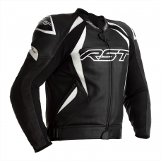 RST TracTech Evo 4 Leather Jacket White CE Approved 