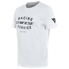 Dainese Racing T-Shirt - WHI/BLK