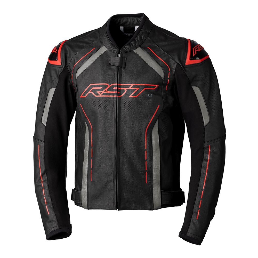 RST S1 Leather Jacket | Motorcycle Leather Jackets | Motorcycle ...